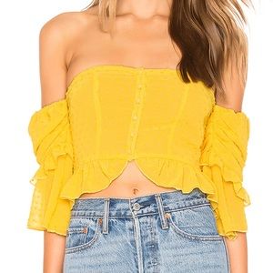 Majorelle Karolina crop top